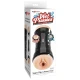 Masturbator reversibil din material flexibil, 21,6 cm
