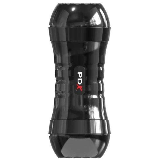 Masturbator reversibil din material flexibil, 21,6 cm