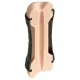 Masturbator reversibil din material flexibil, 21,6 cm