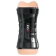 Masturbator reversibil din material flexibil, 21,6 cm