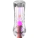 Masturbator masculin XXL transparent cu LED, 27.3 cm