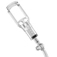 Masturbator XXL transparent din material moale, 27,3 cm