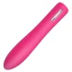 Vibrator Iris din silicon, roz, 16 cm