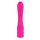 Vibrator dual din silicon, roz, USB reîncărcabil