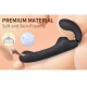 Vibrator dual cu vibrații, rotație și împingere, negru