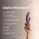 Vibrator Rabbit Thrusting din silicon, mov