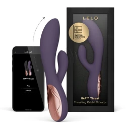 Vibrator Rabbit Thrusting din silicon, mov