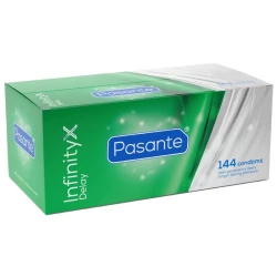Prezervative cu efect de întârziere din latex natural, 144 buc.