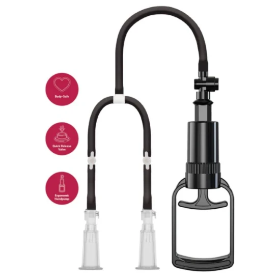 Pompă vacuum pentru sfârcuri din ABS și PVC, S/M