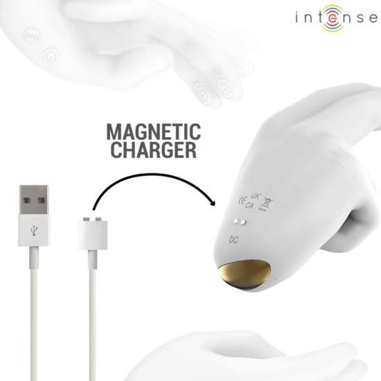 Stimulator multifuncțional JIMMY din silicon, negru