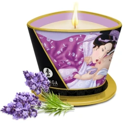 Lumânare de masaj cu aromă de lavandă, 170 ml