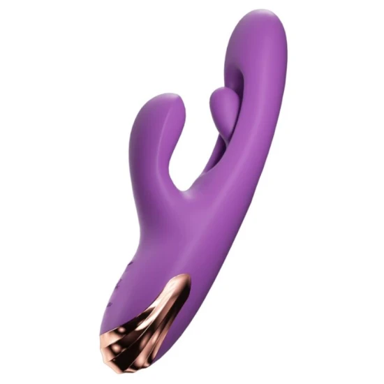 Vibrator Rabbit G-Spot din silicon, mov