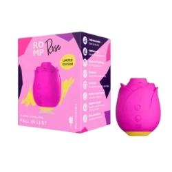 Stimulator clitoridian Rose 2.0 din silicon, roz, universal