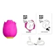 Stimulator clitoridian Rose 2.0 din silicon, roz, universal