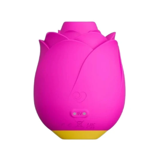 Stimulator clitoridian Rose 2.0 din silicon, roz, universal