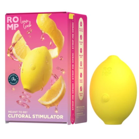 Stimulant clitoridian cu aer Pleasure Air, galben, USB reîncărcabil