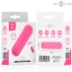 Bullet vibrator reîncărcabil cu telecomandă, silicon, roz