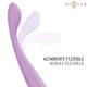 Stimulator G-Spot flexibil USB reîncărcabil din silicon, negru