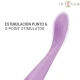 Stimulator G-Spot flexibil USB reîncărcabil din silicon, negru