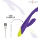 Stimulator G-spot și clitoridian din silicon, negru