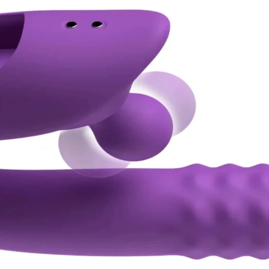 FANTASY FOR HER - HARMONI PRO PURPLE G-SPOT & CLITORAL RABBIT VIBRATOR