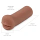 Masturbator realist tip oral din FantaFlesh®, negru