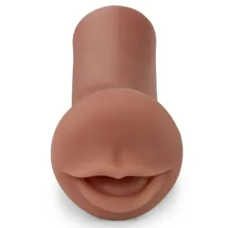Masturbator realist tip oral din FantaFlesh®, negru
