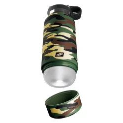 Masturbator discret tip sticlă PDX Plus, camuflaj, Happy Camper
