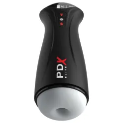 Masturbator masculin cu sucțiune intermitentă, transparent