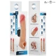 Manson penis vibratoriu realist din silicon, L, 16 cm