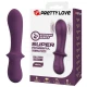 Vibrator reîncărcabil din silicon, mov, 10 funcții