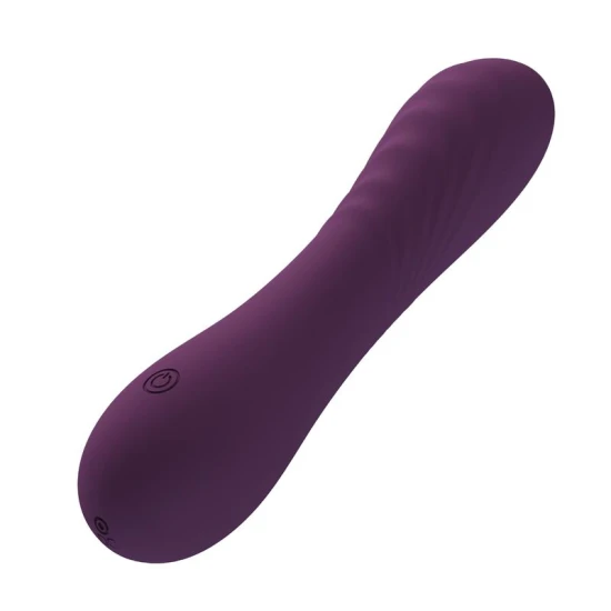 Vibrator reîncărcabil din silicon, mov, 10 funcții
