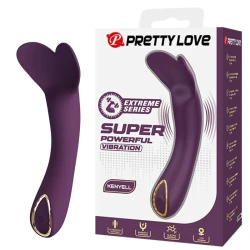 Vibrator reîncărcabil din silicon, mov, 10 funcții