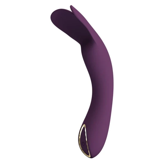 Vibrator reîncărcabil din silicon, mov, 10 funcții