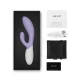 Vibrator dublu pentru G-spot și clitoris din silicon, lavandă