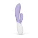 Vibrator dublu pentru G-spot și clitoris din silicon, lavandă