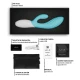 Dublu vibrator pentru G-spot și clitoris din silicon, albastru