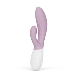 Vibrator dublu G-spot și clitoris din silicon, lavandă