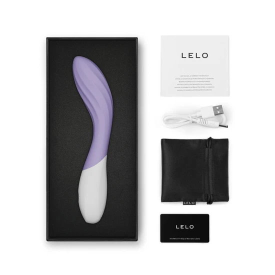 Vibrator G-spot din silicon, lavandă, controlat prin aplicație