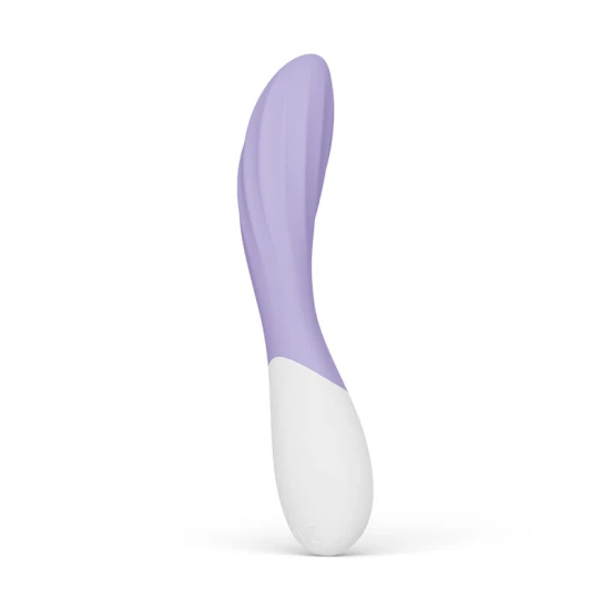 Vibrator G-spot din silicon, lavandă, controlat prin aplicație