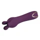 Vibrator reîncărcabil Lunao din silicon, mov