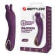 Vibrator reîncărcabil Lunao din silicon, mov