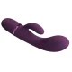 Vibrator Rabbit Reîncărcabil din Silicon, Mov, 10 Funcții