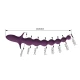 Vibrator anal din silicon, mov, 10 funcții
