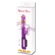 Vibrator Rabbit Butterfly Prince din silicon și TPE, roșu