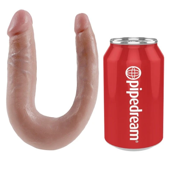 Dildo în formă de U, mic, dublu, 12.7 cm