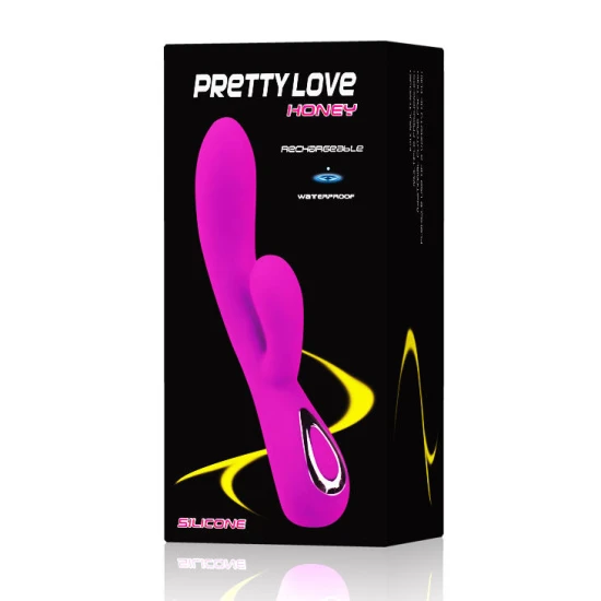 Vibrator Smart Honey din silicon, lila