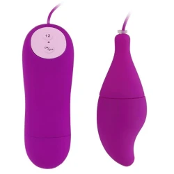 Vibrator Pleasure Shell12 - Textură catifelată, Mov, Mărime Unică
