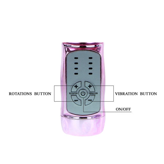 Vibrator Rabbit Throbbing Butterfly din silicon și TPE