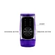 Vibrator Rabbit Butterfly Prince din silicon și TPE, roșu